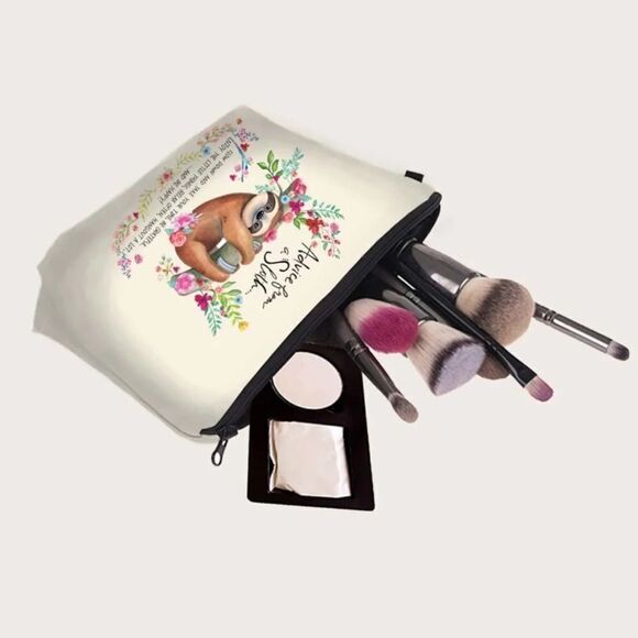 Advice From a Sloth Cosmetic Bag / Pouch - Picture 4 of 7